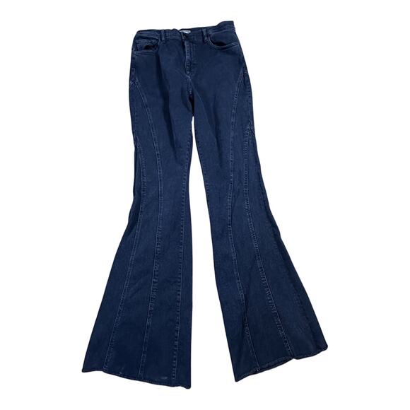 DL1961 Rachel High Rise Instasculpt Flare Jeans Size 31 - Picture 5 of 8